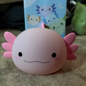 NWT Pink Axolotl Night Light